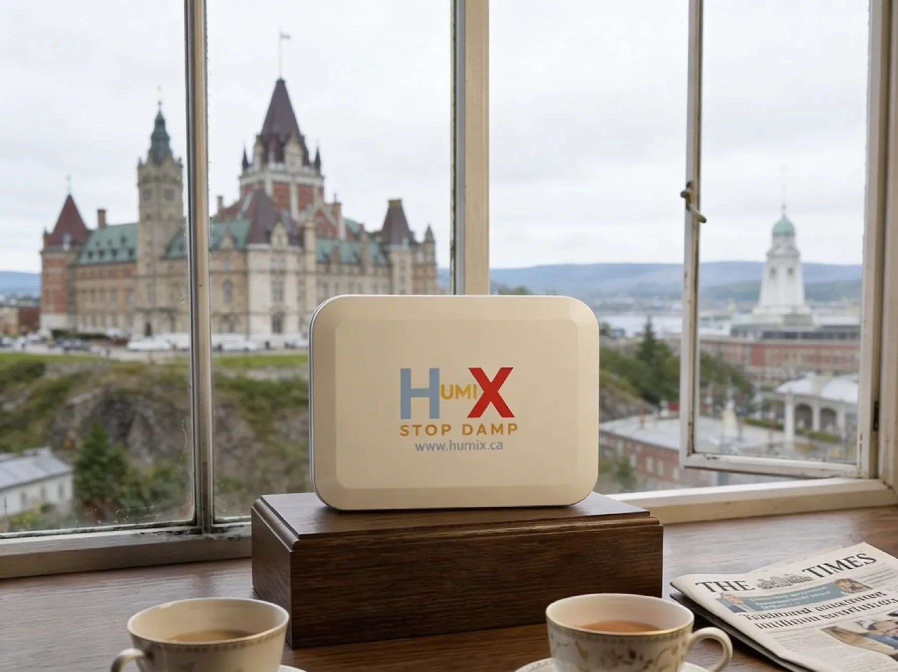 HUMIX system for non-invasive rising damp and moisture control in Canadian homes
